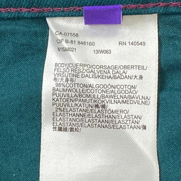 Mexx Jeans Men's size 31 x 33 Slim Fit Straight Leg Teal Green Denim - Picture 12 of 14